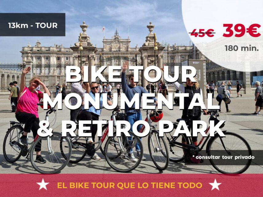 Bike tour monumental & retiro park es