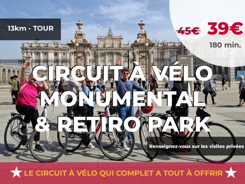 Bike tour monumental & retiro park fr