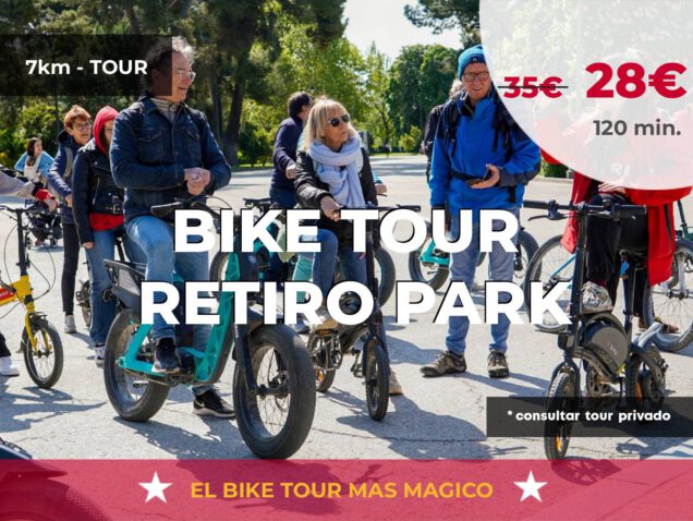 Bike tour Parque de El Retiro