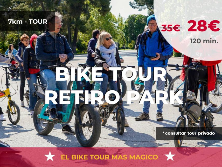 Bike tour Parque de El Retiro