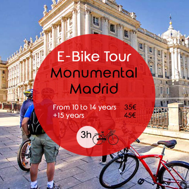 Bike tour monumental madrid electric bike