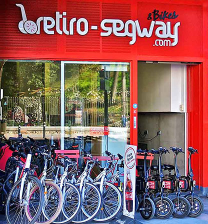 Bike tours madrid retiro park shop