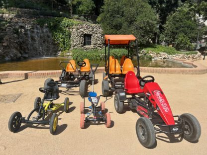 Pedal karts rental in retiro park