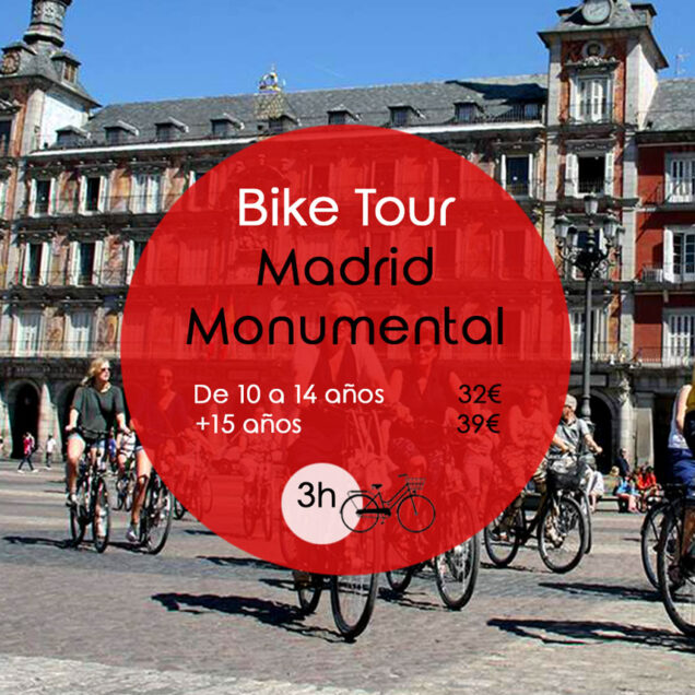 Tour bicicleta monumental madrid bicicleta paseo